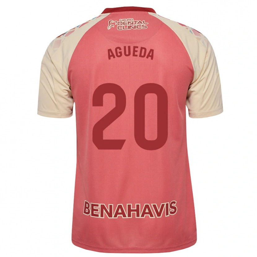 Danxen Herren Agueda Gonzalez Sanz #20 Hellrosa Rot Blau Auswärtstrikot Trikot 2026/27 T-Shirt Schweiz