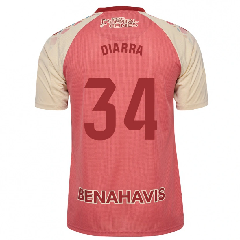 Danxen Herren Cherif Diarra #34 Hellrosa Rot Blau Auswärtstrikot Trikot 2026/27 T-Shirt Schweiz