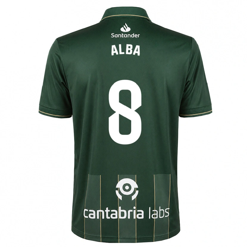 Danxen Herren Alba Luzuriaga Albelda #8 Dunkelgrauweiß Auswärtstrikot Trikot 2026/27 T-Shirt Schweiz