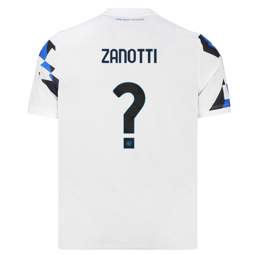 Danxen Herren Mattia Zanotti #0 Weiß Rot Blau Auswärtstrikot Trikot 2026/27 T-Shirt Schweiz