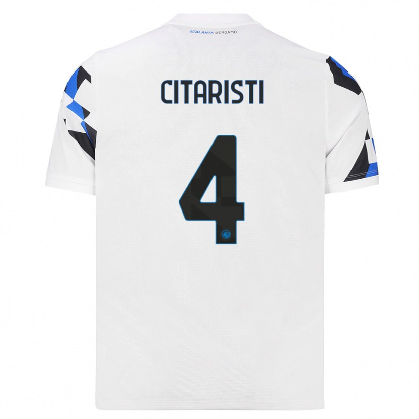 Danxen Herren Christian Citaristi #4 Weiß Rot Blau Auswärtstrikot Trikot 2026/27 T-Shirt Schweiz