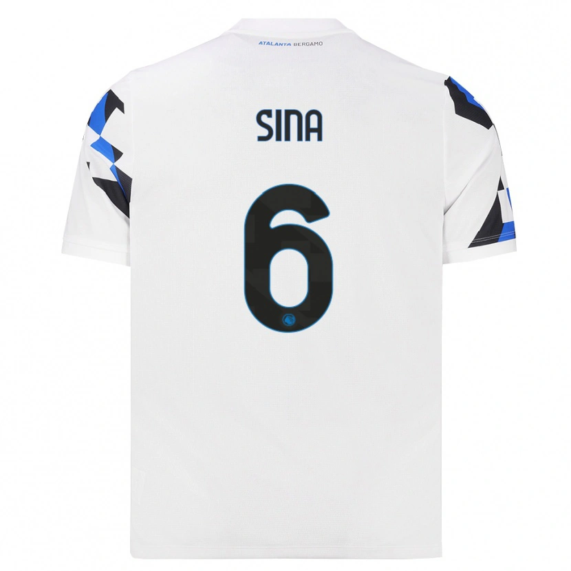Danxen Herren Sebastian Sina #6 Weiß Rot Blau Auswärtstrikot Trikot 2026/27 T-Shirt Schweiz