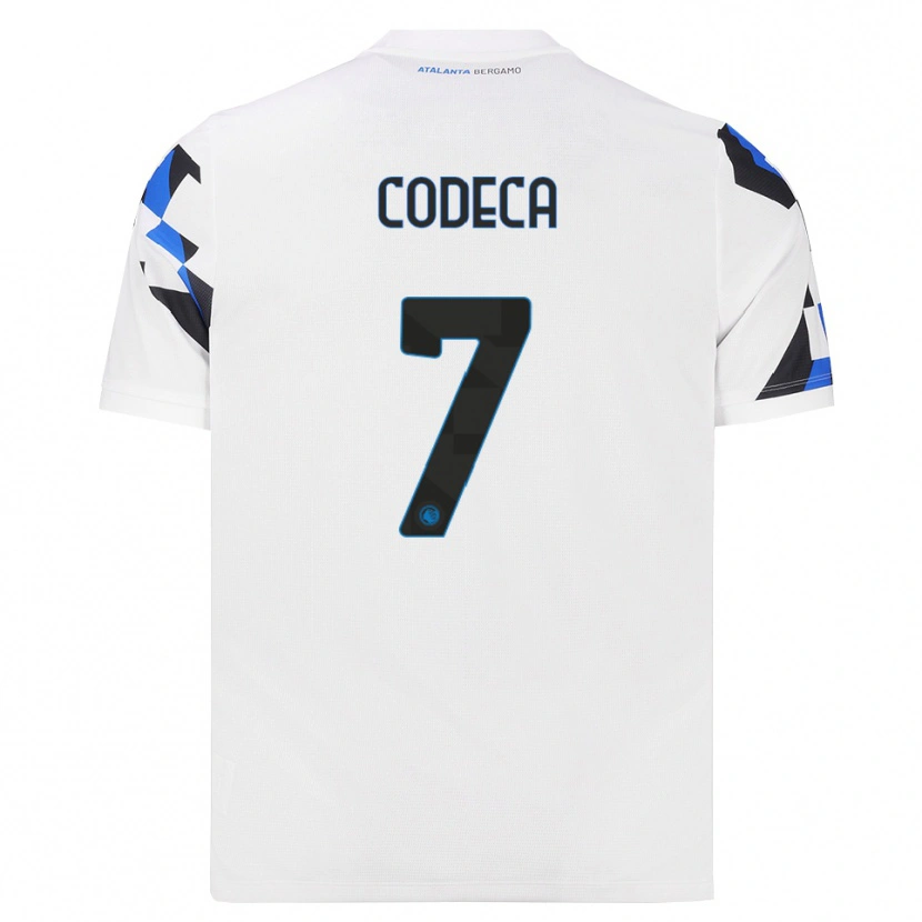 Danxen Herren Bianca Codeca #7 Weiß Rot Blau Auswärtstrikot Trikot 2026/27 T-Shirt Schweiz