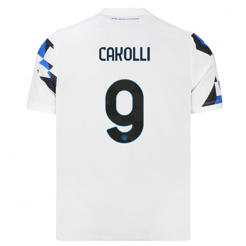 Danxen Herren Dion Cakolli #9 Weiß Rot Blau Auswärtstrikot Trikot 2026/27 T-Shirt Schweiz