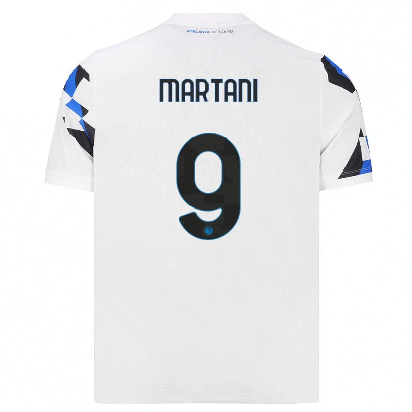 Danxen Herren Alice Martani #9 Weiß Rot Blau Auswärtstrikot Trikot 2026/27 T-Shirt Schweiz