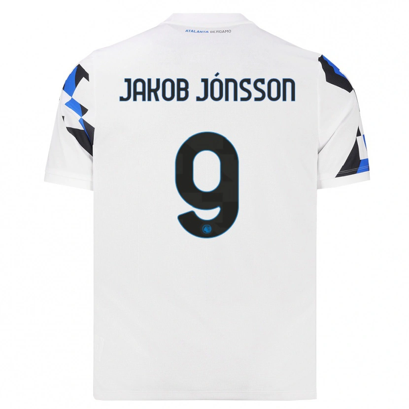Danxen Herren Birkir Jakob Jónsson #9 Weiß Rot Blau Auswärtstrikot Trikot 2026/27 T-Shirt Schweiz