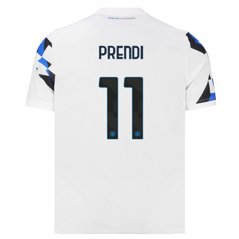 Danxen Herren Samuel Prendi #11 Weiß Rot Blau Auswärtstrikot Trikot 2026/27 T-Shirt Schweiz