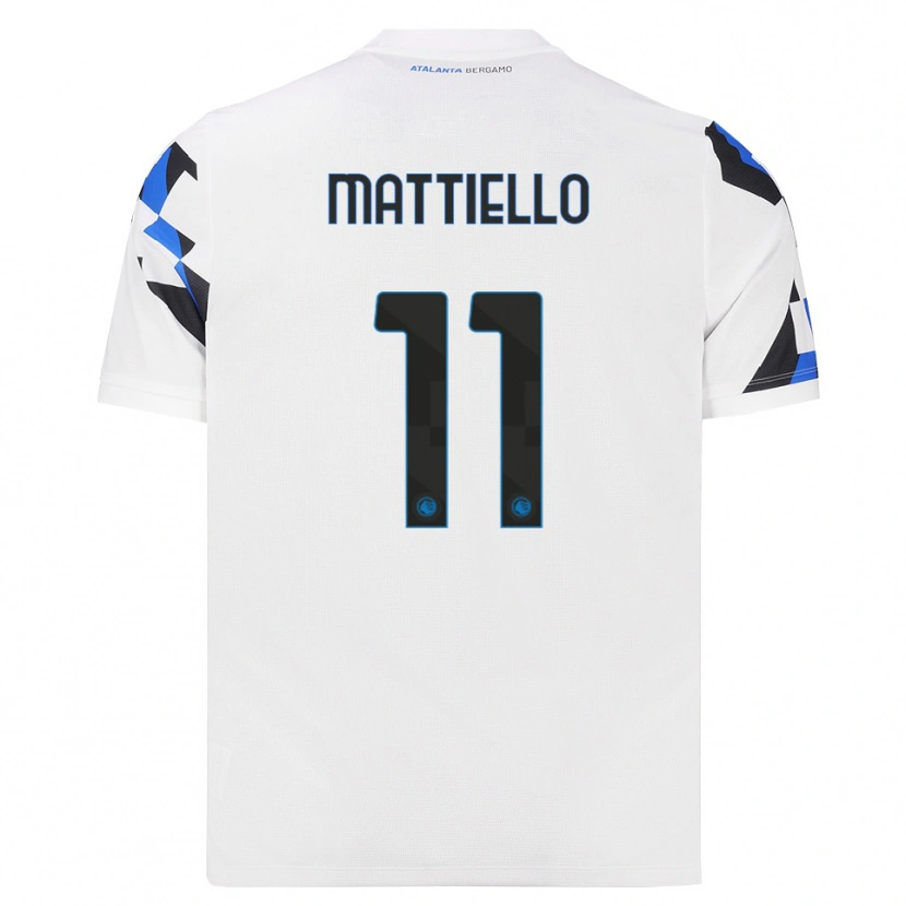 Danxen Herren Federico Mattiello #11 Weiß Rot Blau Auswärtstrikot Trikot 2026/27 T-Shirt Schweiz