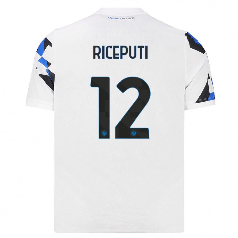 Danxen Herren Davide Riceputi #12 Weiß Rot Blau Auswärtstrikot Trikot 2026/27 T-Shirt Schweiz