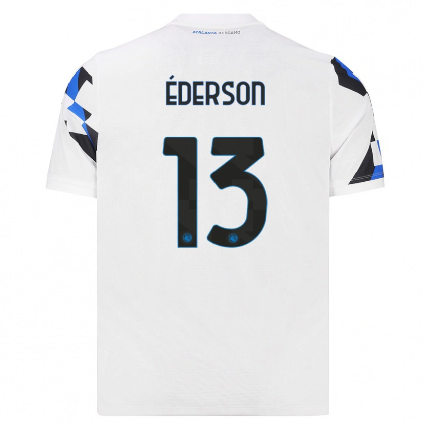 Danxen Herren Éderson José Dos Santos Lourenço Da Silva #13 Weiß Rot Blau Auswärtstrikot Trikot 2026/27 T-Shirt Schweiz