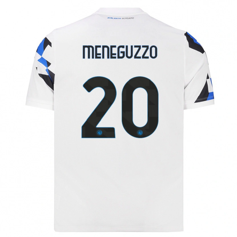 Danxen Herren Davide Meneguzzo #20 Weiß Rot Blau Auswärtstrikot Trikot 2026/27 T-Shirt Schweiz