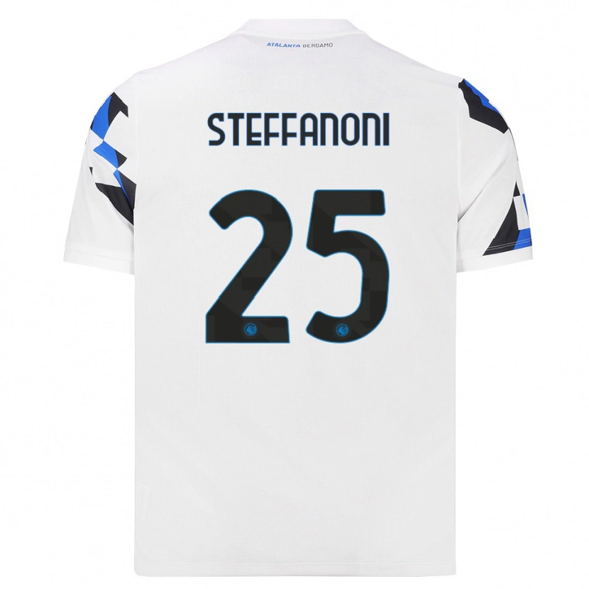 Danxen Herren Federico Steffanoni #25 Weiß Rot Blau Auswärtstrikot Trikot 2026/27 T-Shirt Schweiz