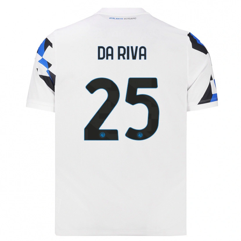 Danxen Herren Jacopo Da Riva #25 Weiß Rot Blau Auswärtstrikot Trikot 2026/27 T-Shirt Schweiz