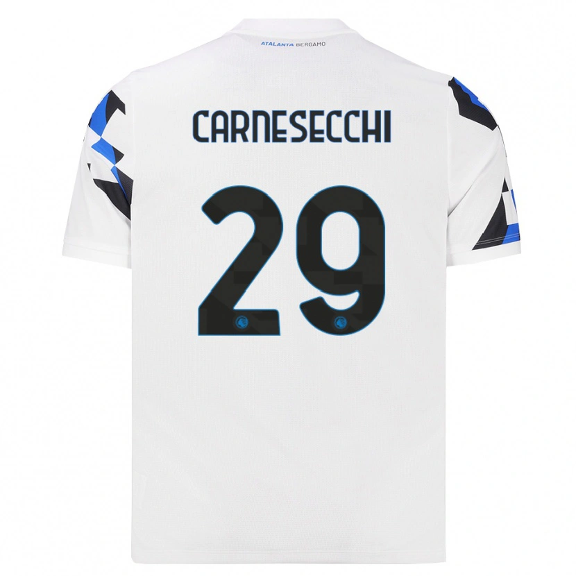Danxen Herren Marco Carnesecchi #29 Weiß Rot Blau Auswärtstrikot Trikot 2026/27 T-Shirt Schweiz
