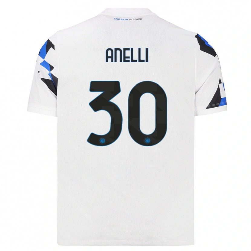 Danxen Herren Alessandro Anelli #30 Weiß Rot Blau Auswärtstrikot Trikot 2026/27 T-Shirt Schweiz