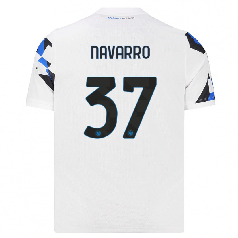 Danxen Herren Albert Navarro #37 Weiß Rot Blau Auswärtstrikot Trikot 2026/27 T-Shirt Schweiz