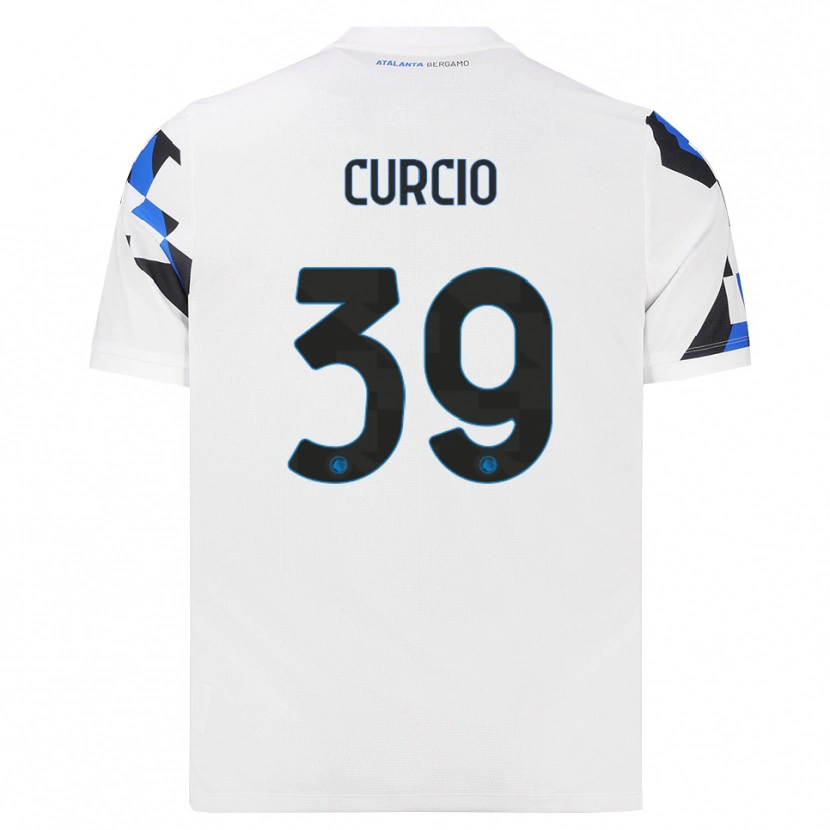 Danxen Herren Daniel Curcio #39 Weiß Rot Blau Auswärtstrikot Trikot 2026/27 T-Shirt Schweiz