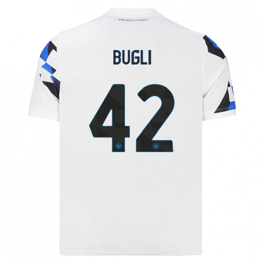 Danxen Herren Gabriel Bugli #42 Weiß Rot Blau Auswärtstrikot Trikot 2026/27 T-Shirt Schweiz