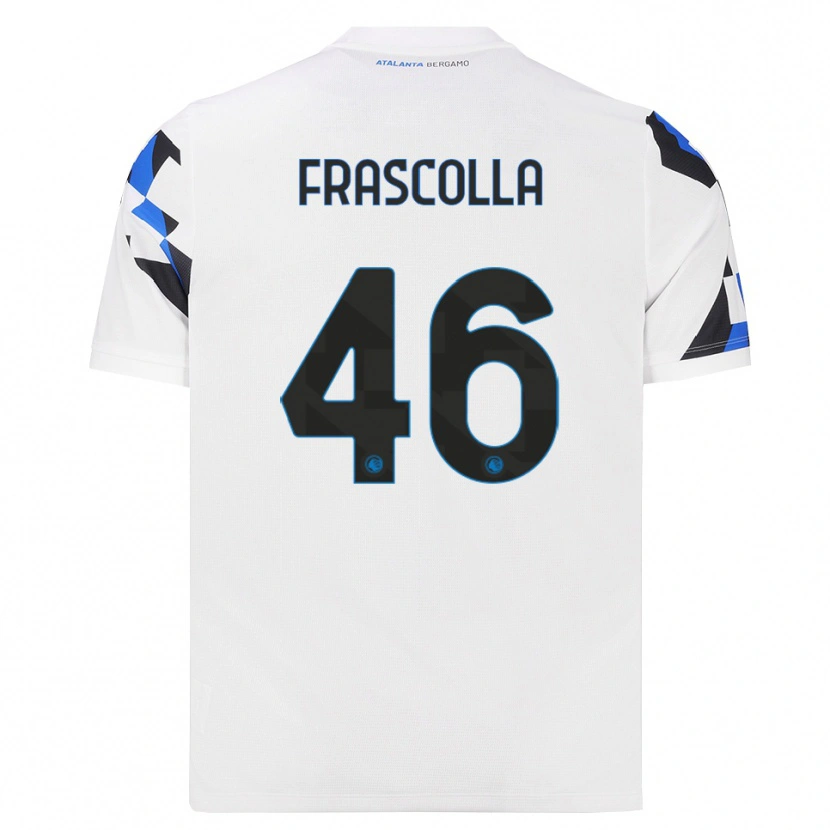 Danxen Herren Andrea Frascolla #46 Weiß Rot Blau Auswärtstrikot Trikot 2026/27 T-Shirt Schweiz