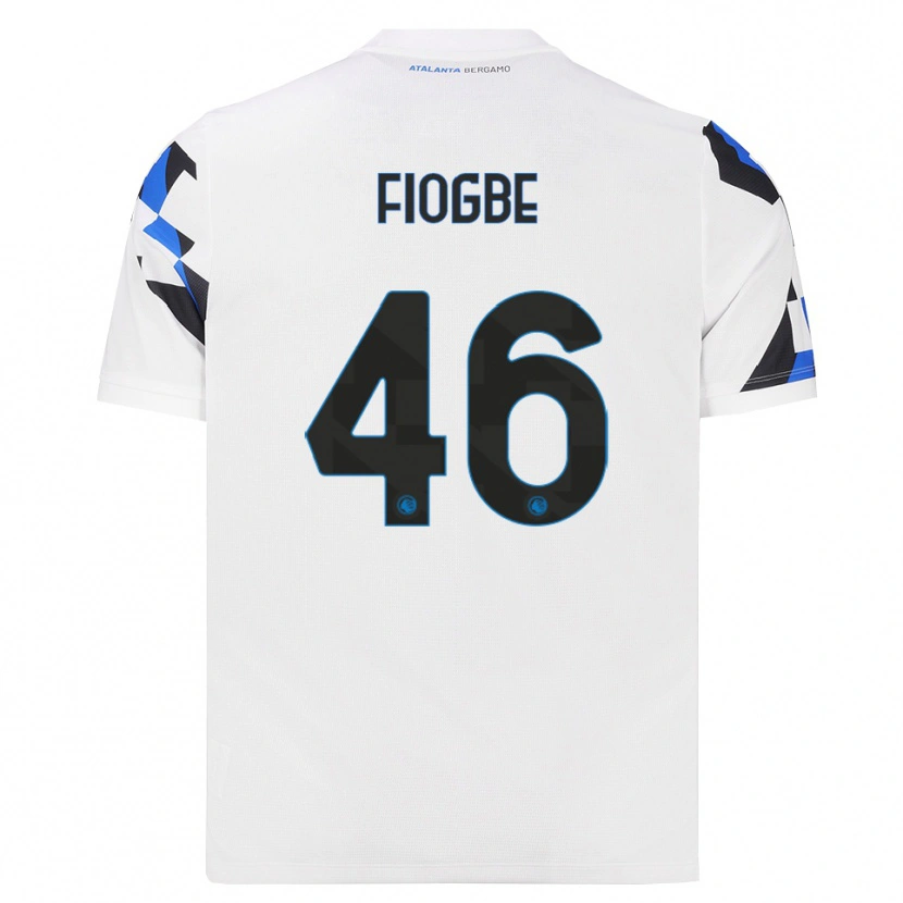 Danxen Herren Candas Fiogbe #46 Weiß Rot Blau Auswärtstrikot Trikot 2026/27 T-Shirt Schweiz