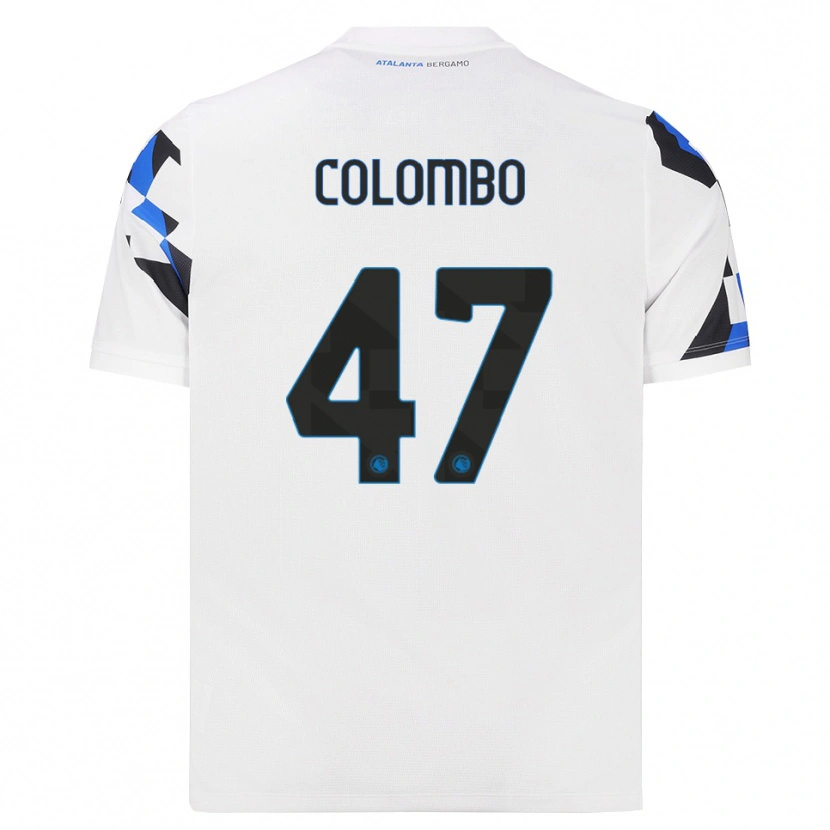 Danxen Herren Matteo Colombo #47 Weiß Rot Blau Auswärtstrikot Trikot 2026/27 T-Shirt Schweiz