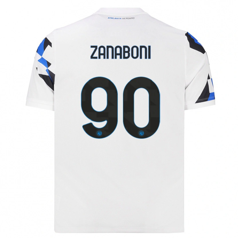 Danxen Herren Emanuele Zanaboni #90 Weiß Rot Blau Auswärtstrikot Trikot 2026/27 T-Shirt Schweiz