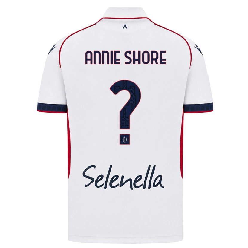 Danxen Herren Margot Annie Shore #0 Weiß Rot Königsblau Auswärtstrikot Trikot 2026/27 T-Shirt Schweiz