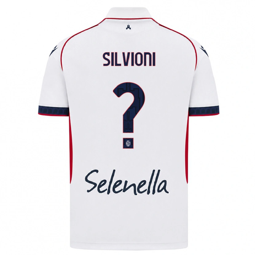 Danxen Herren Ludovica Silvioni #0 Weiß Rot Königsblau Auswärtstrikot Trikot 2026/27 T-Shirt Schweiz