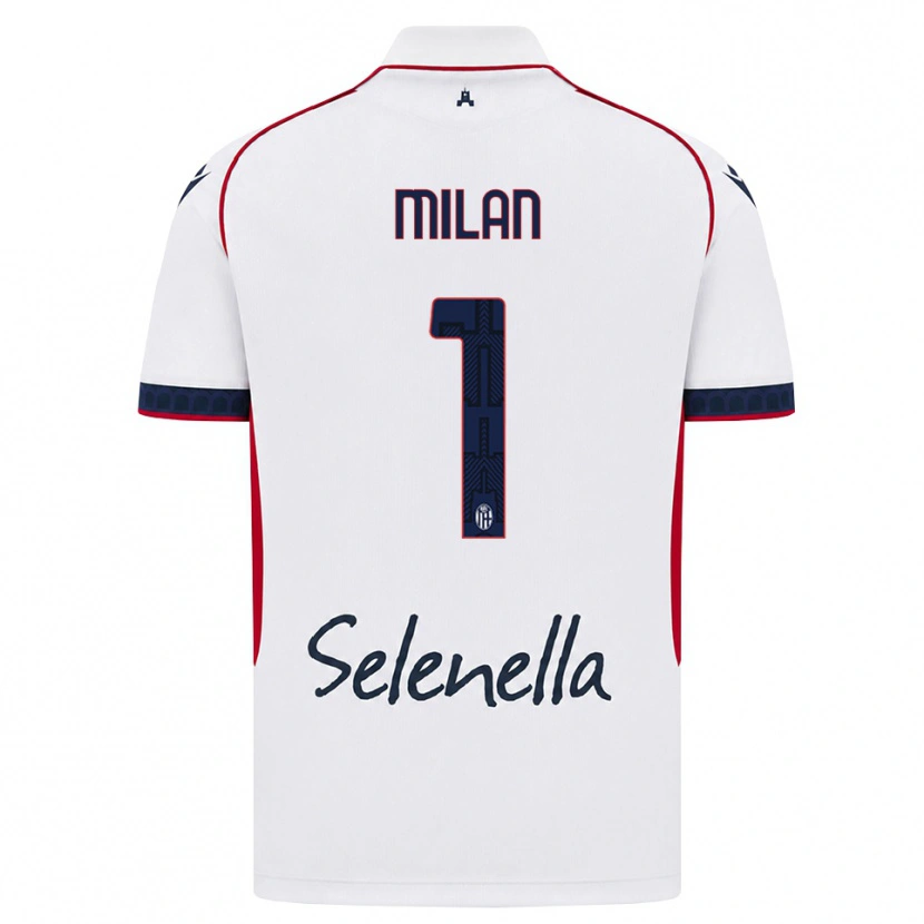 Danxen Herren Riccardo Milan #1 Weiß Rot Königsblau Auswärtstrikot Trikot 2026/27 T-Shirt Schweiz
