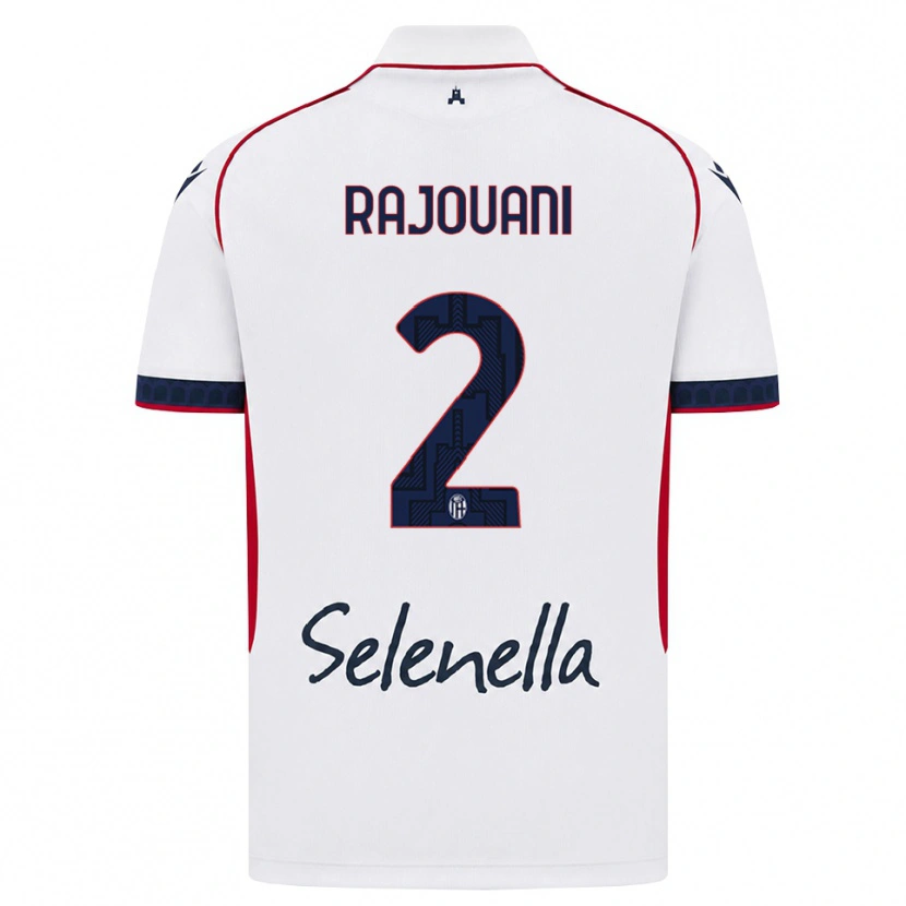 Danxen Herren Yassir Rajouani #2 Weiß Rot Königsblau Auswärtstrikot Trikot 2026/27 T-Shirt Schweiz