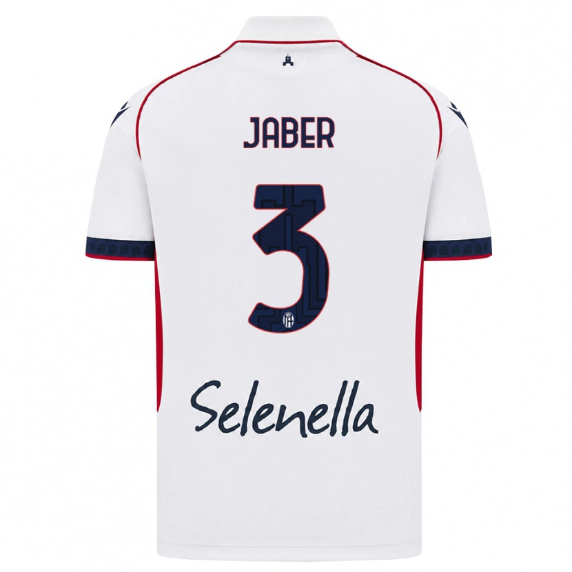 Danxen Herren Ali Jaber #3 Weiß Rot Königsblau Auswärtstrikot Trikot 2026/27 T-Shirt Schweiz
