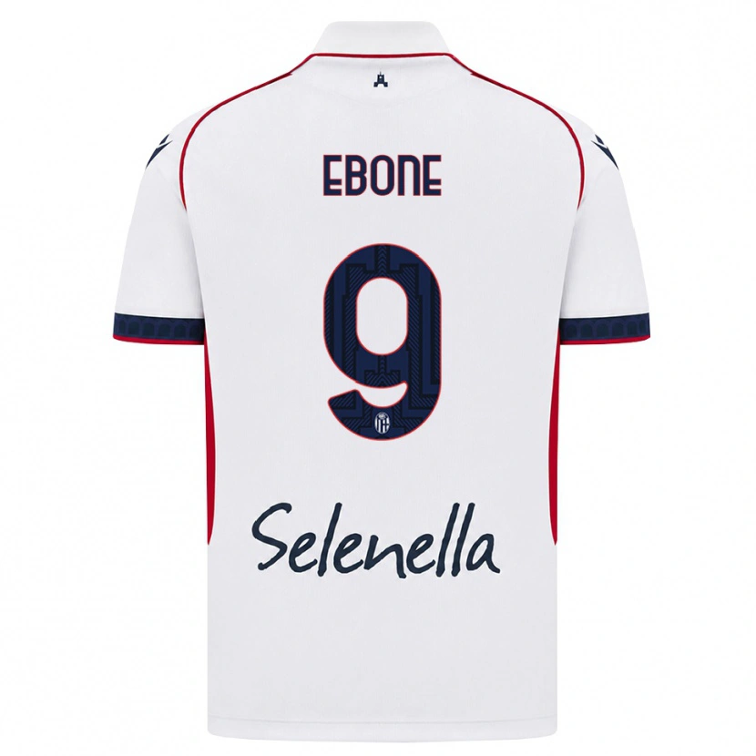 Danxen Herren Tommaso Ebone #9 Weiß Rot Königsblau Auswärtstrikot Trikot 2026/27 T-Shirt Schweiz