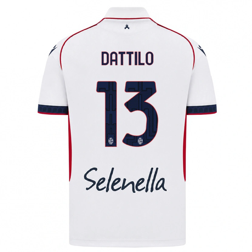 Danxen Herren Gabriel Dattilo #13 Weiß Rot Königsblau Auswärtstrikot Trikot 2026/27 T-Shirt Schweiz