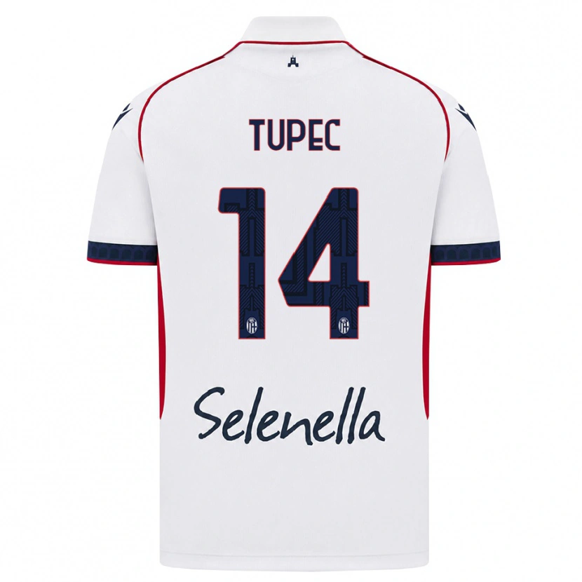Danxen Herren Leos Tupec #14 Weiß Rot Königsblau Auswärtstrikot Trikot 2026/27 T-Shirt Schweiz