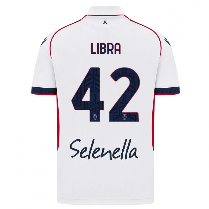 Danxen Herren Marco Libra #42 Weiß Rot Königsblau Auswärtstrikot Trikot 2026/27 T-Shirt Schweiz