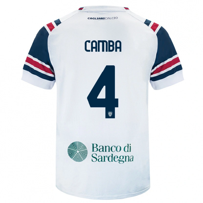 Danxen Herren Daniele Camba #4 Weiß Rot Grün Auswärtstrikot Trikot 2026/27 T-Shirt Schweiz
