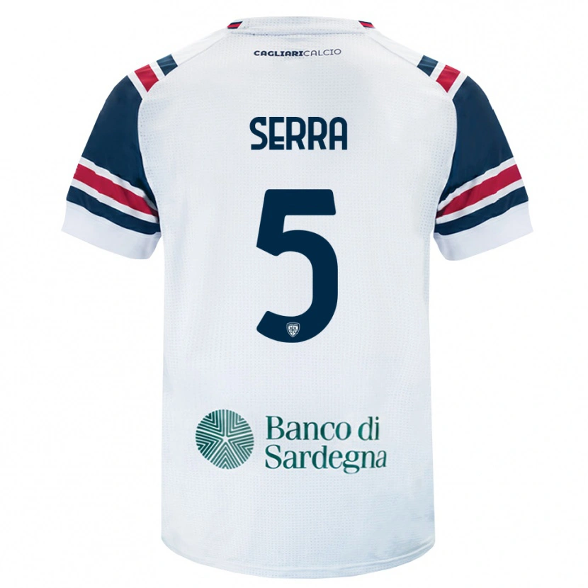 Danxen Herren Davide Serra #5 Weiß Rot Grün Auswärtstrikot Trikot 2026/27 T-Shirt Schweiz