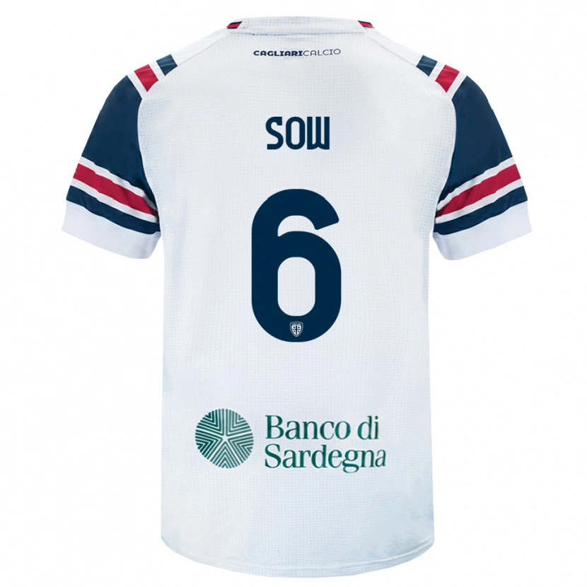 Danxen Herren Mouhamed Sow #6 Weiß Rot Grün Auswärtstrikot Trikot 2026/27 T-Shirt Schweiz