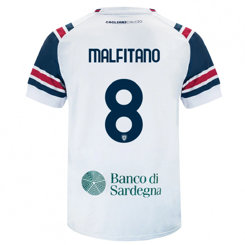 Danxen Herren Roberto Malfitano #8 Weiß Rot Grün Auswärtstrikot Trikot 2026/27 T-Shirt Schweiz