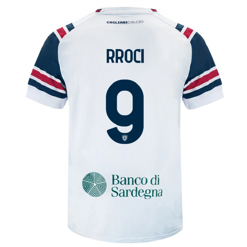 Danxen Herren Kevin Rroci #9 Weiß Rot Grün Auswärtstrikot Trikot 2026/27 T-Shirt Schweiz