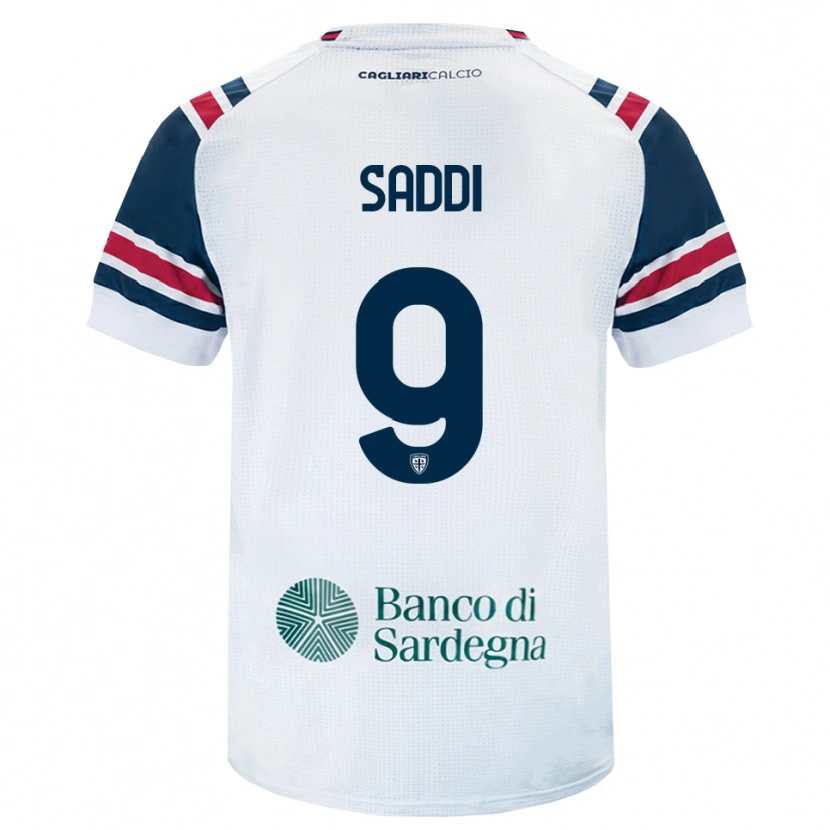 Danxen Herren Gianluca Saddi #9 Weiß Rot Grün Auswärtstrikot Trikot 2026/27 T-Shirt Schweiz