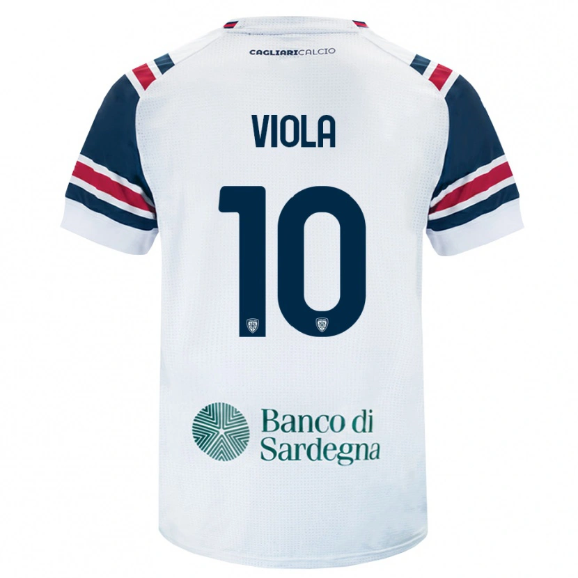 Danxen Herren Nicolas Viola #10 Weiß Rot Grün Auswärtstrikot Trikot 2026/27 T-Shirt Schweiz