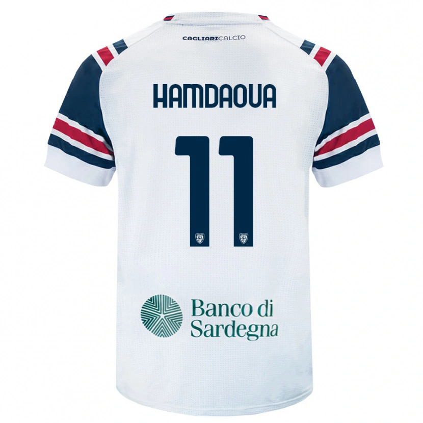 Danxen Herren Noham Hamdaoua #11 Weiß Rot Grün Auswärtstrikot Trikot 2026/27 T-Shirt Schweiz