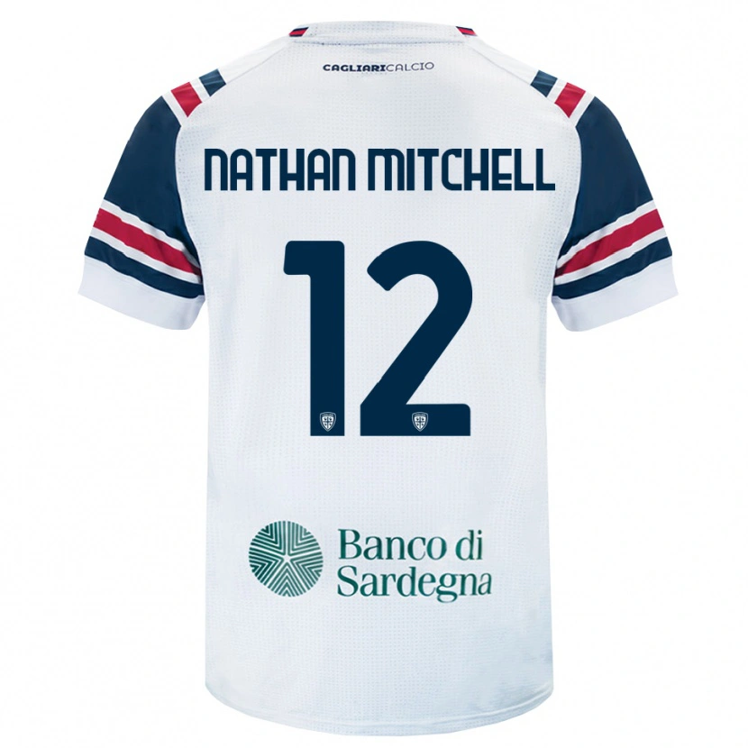 Danxen Herren Anton Nathan Mitchell #12 Weiß Rot Grün Auswärtstrikot Trikot 2026/27 T-Shirt Schweiz