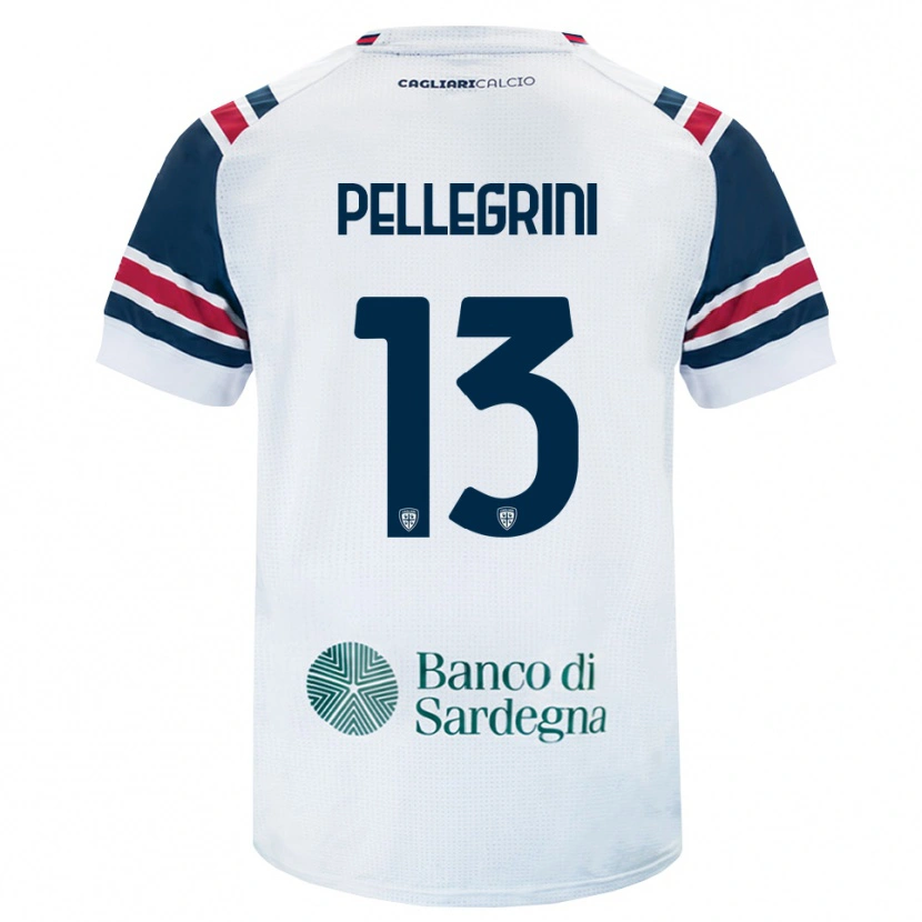 Danxen Herren Nicolò Pellegrini #13 Weiß Rot Grün Auswärtstrikot Trikot 2026/27 T-Shirt Schweiz
