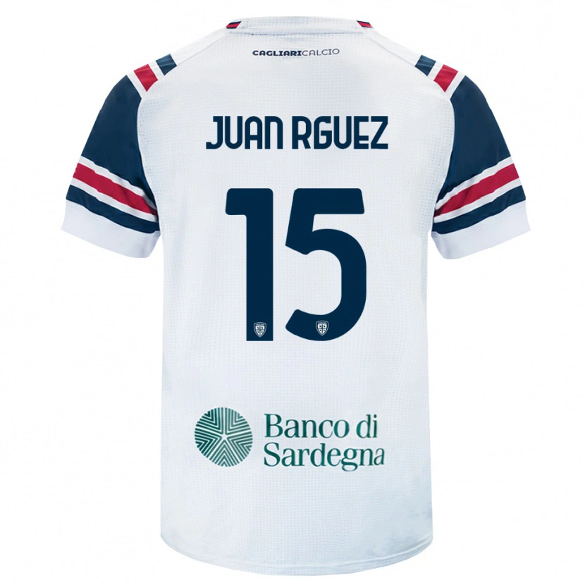 Danxen Herren Juan Rodríguez #15 Weiß Rot Grün Auswärtstrikot Trikot 2026/27 T-Shirt Schweiz