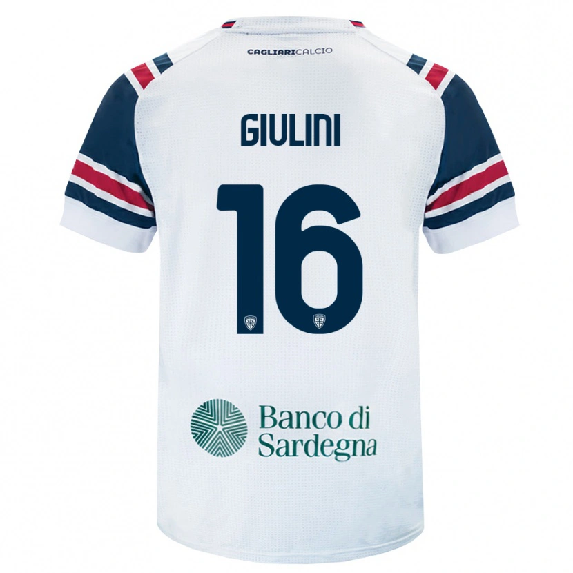 Danxen Herren Carlo Giulini #16 Weiß Rot Grün Auswärtstrikot Trikot 2026/27 T-Shirt Schweiz