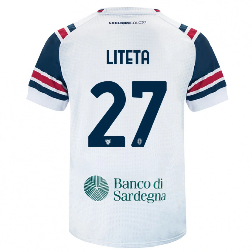 Danxen Herren Joseph Liteta #27 Weiß Rot Grün Auswärtstrikot Trikot 2026/27 T-Shirt Schweiz