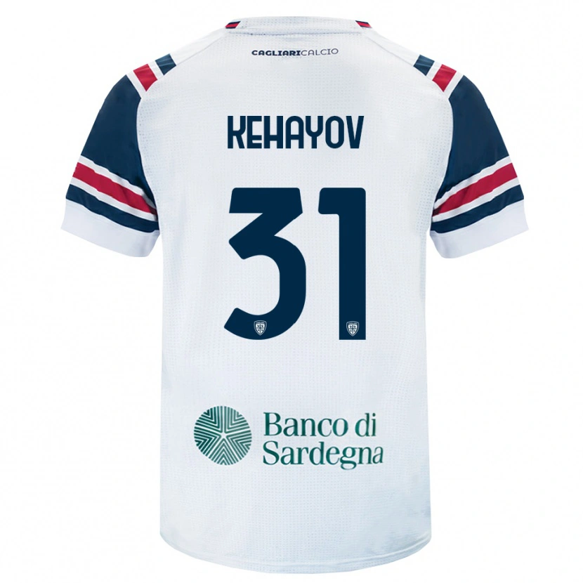 Danxen Herren Atanas Kehayov #31 Weiß Rot Grün Auswärtstrikot Trikot 2026/27 T-Shirt Schweiz