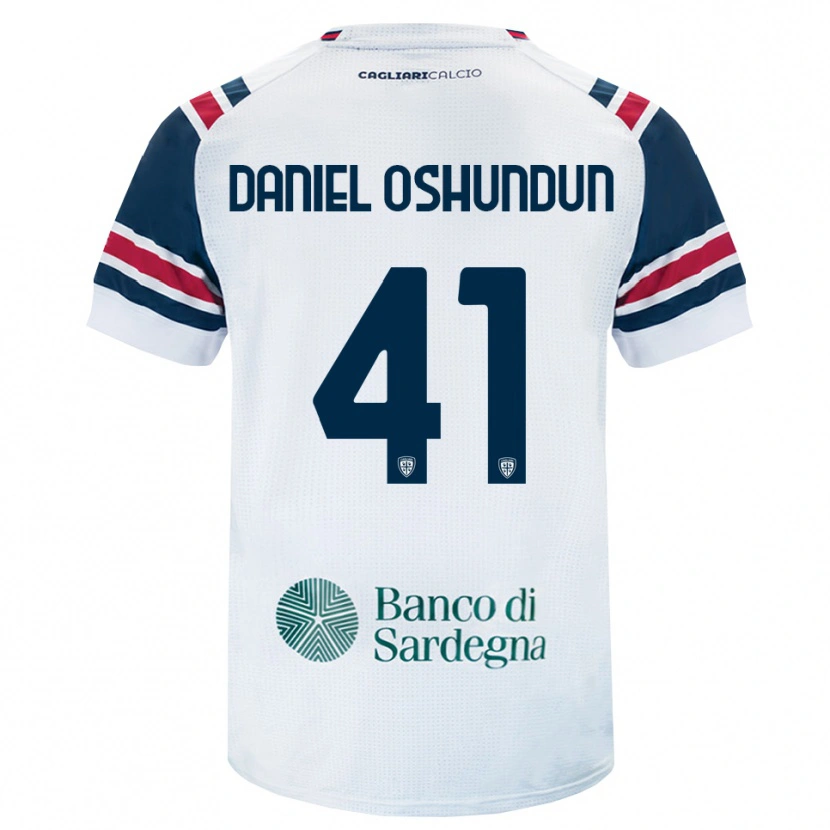 Danxen Herren Olasunkanmi Daniel Oshundun #41 Weiß Rot Grün Auswärtstrikot Trikot 2026/27 T-Shirt Schweiz